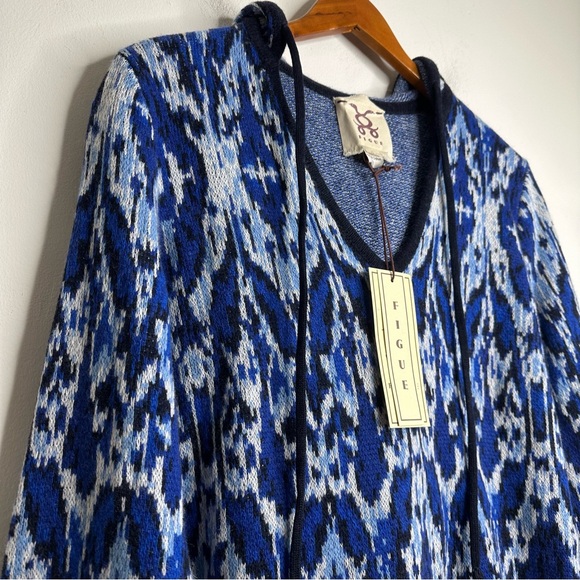 NWT Figue Women’s Milla Hoodie Tunic Size Small - Picture 2 of 11